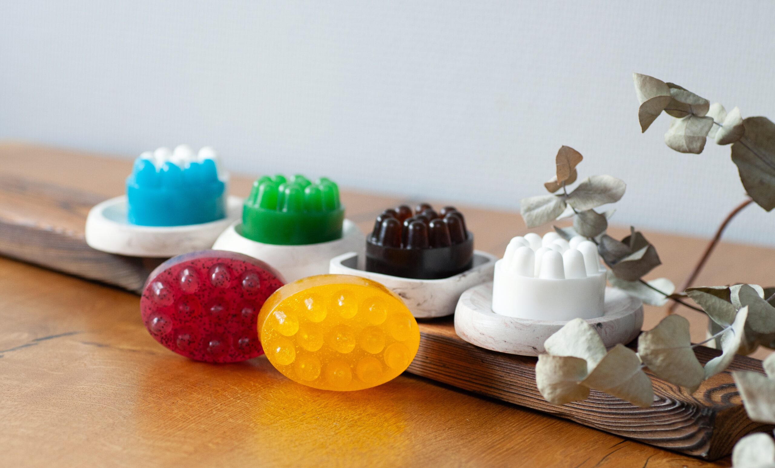 Masažuojantys ir pilinguojantys muilai