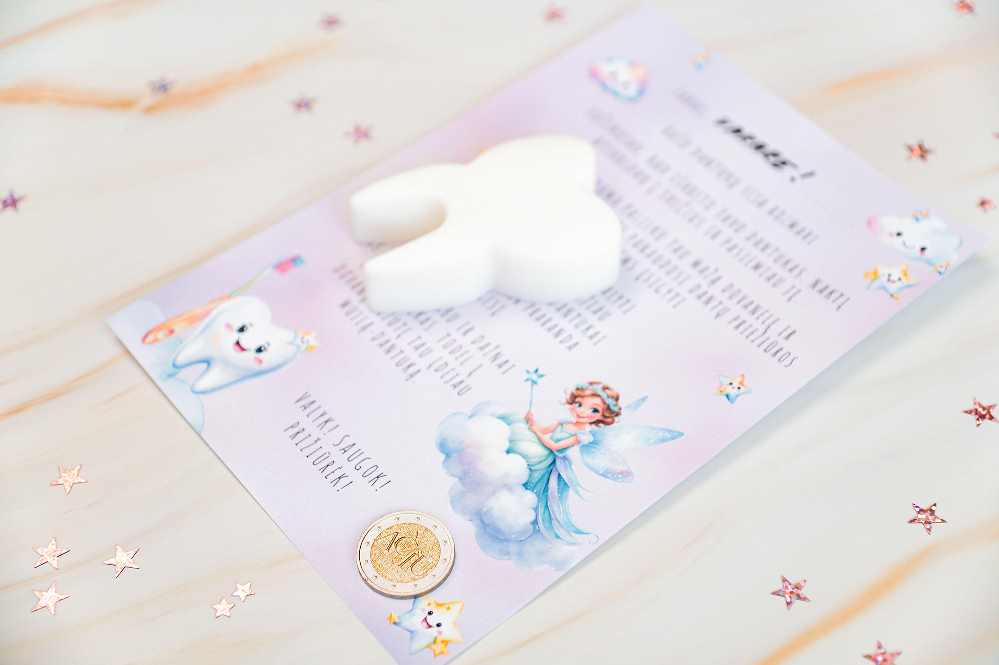 Dantukų fėjos dėžutė